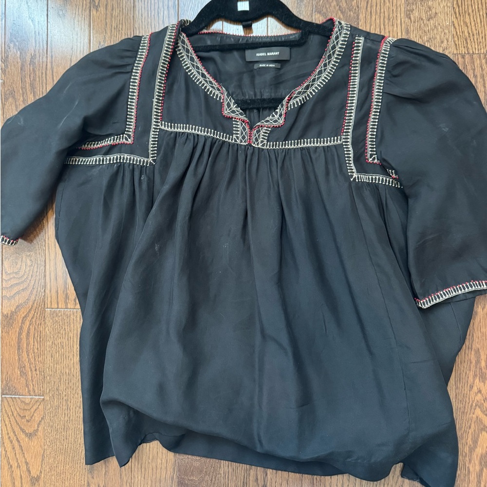 Isabel Marant top with beading